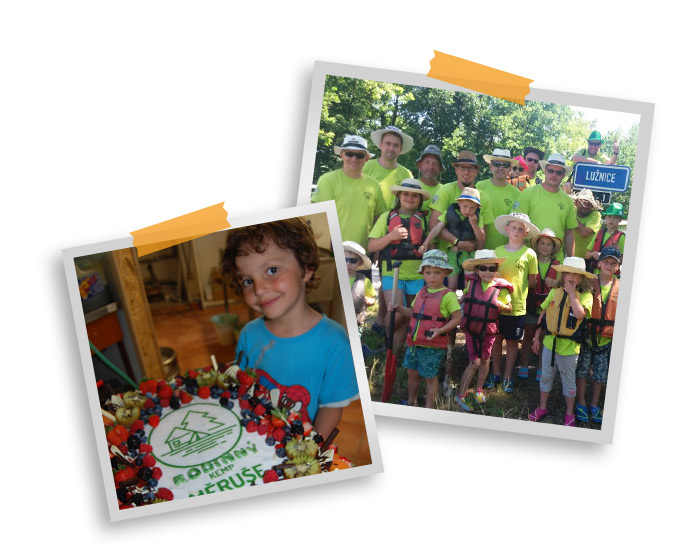 Kemp Měruše Třeboňko pro rodiny s dětmi